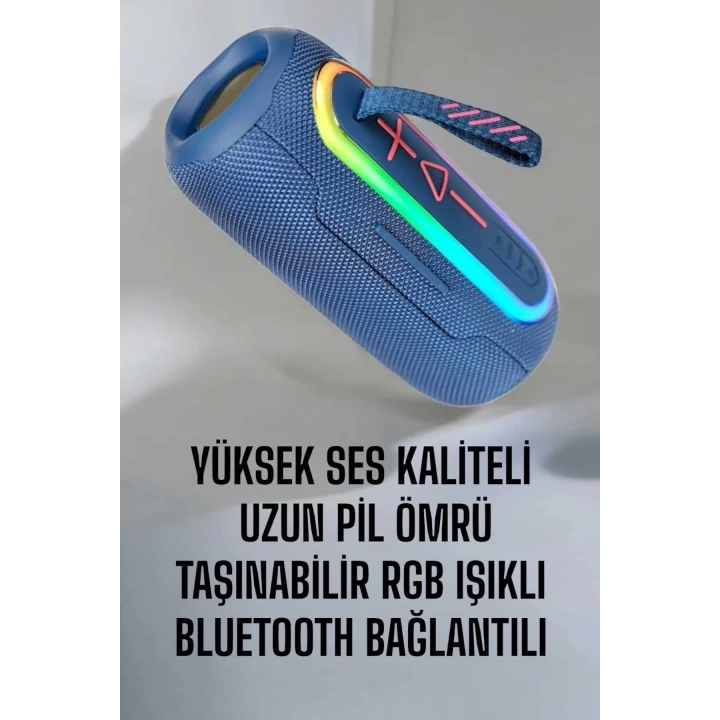Bluetooth Hoparlör Kablosuz Yüksek Ses Kaliteli Şarj Edilebilir