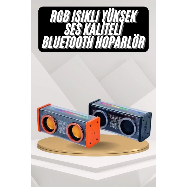 Bluetooth Hoparlör Taşınabilir Hoparlör 5.0 Bluetooth TWS Stereo Kablosuz