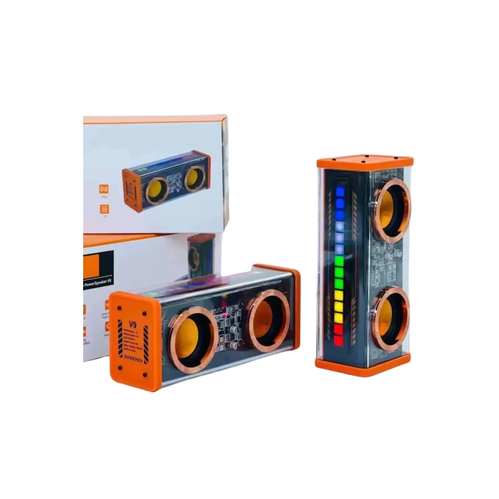 Bluetooth Hoparlör Taşınabilir Hoparlör 5.0 Bluetooth TWS Stereo Kablosuz