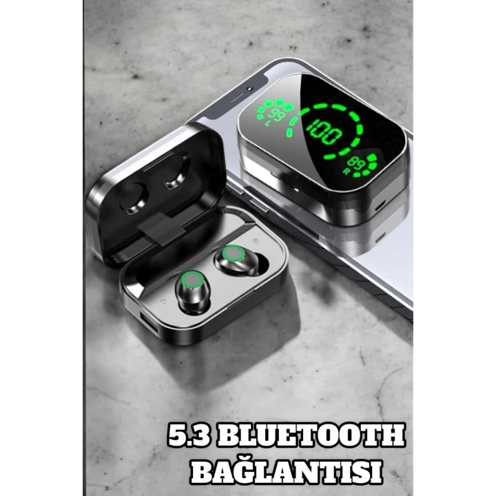 Bluetooth Kulaklık Çift Telefon Desteği ve Suya Dayanıklı Powerbankli