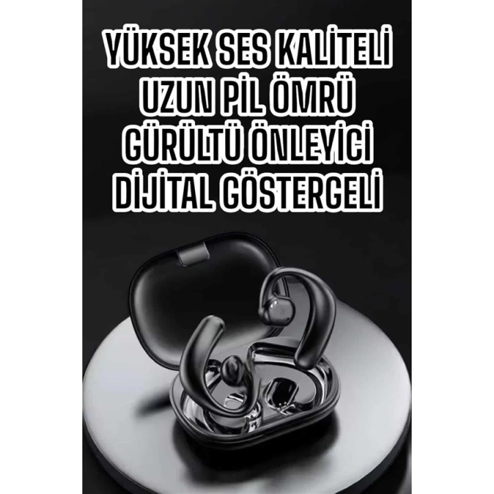 Bluetooth Kulaklık Dijital Göstergeli Uzun Pil Gürültü Önleyici Oyuncu Kulaklığı