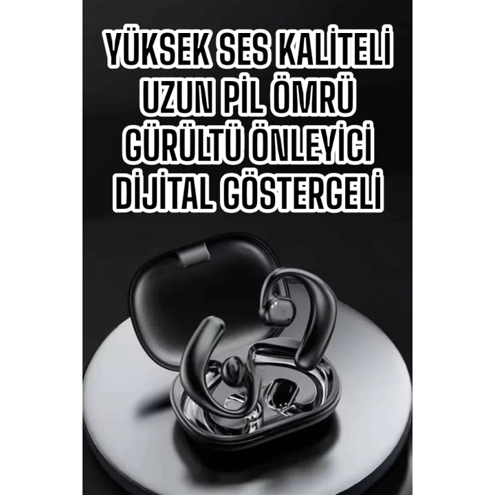 Bluetooth Kulaklık Dijital Göstergeli Uzun Pil Gürültü Önleyici Oyuncu Kulaklığı