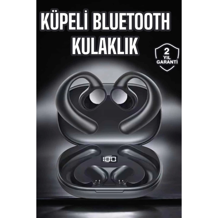 Bluetooth Kulaklık Küpe Görünümlü Yüksek Ses Kaliteli Gamer Kulaklık