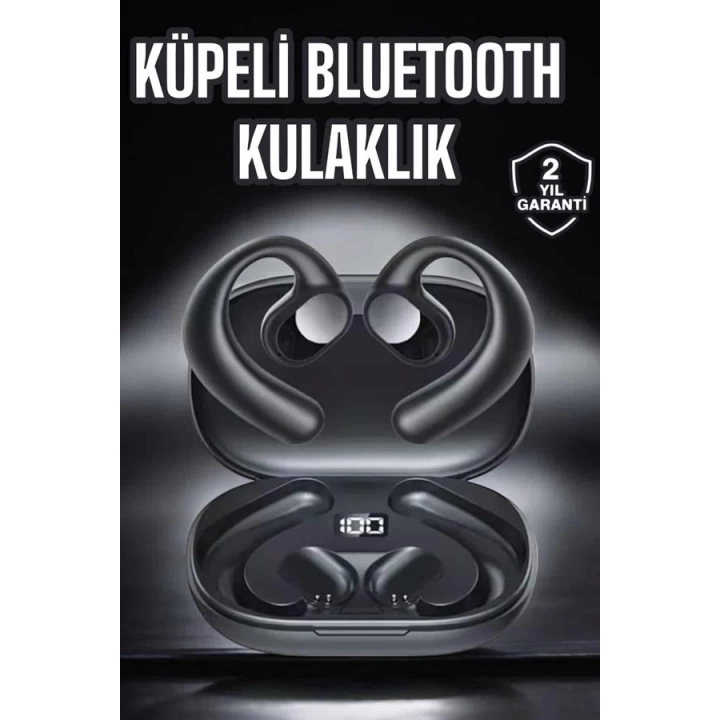 Bluetooth Kulaklık Küpe Görünümlü Yüksek Ses Kaliteli Gamer Kulaklık