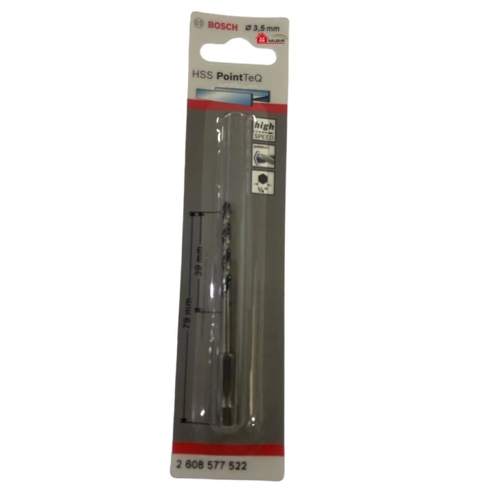 Bosch Pointteq Altıgen Şaftlı Hss Matkap Ucu 3,5 mm