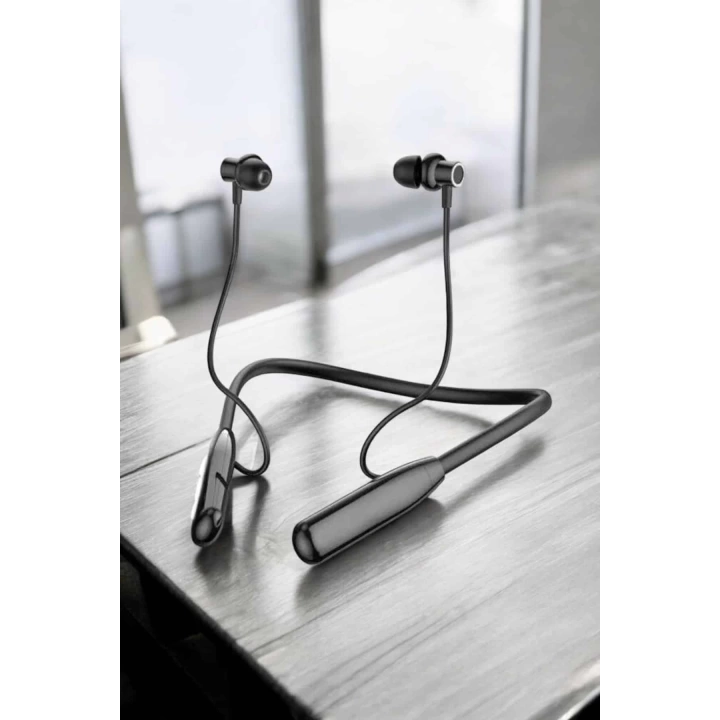 Boyun Bantlı Bluetooth Kulaklık Yüksek Ses Kaliteli 100 Saat Kulaklık