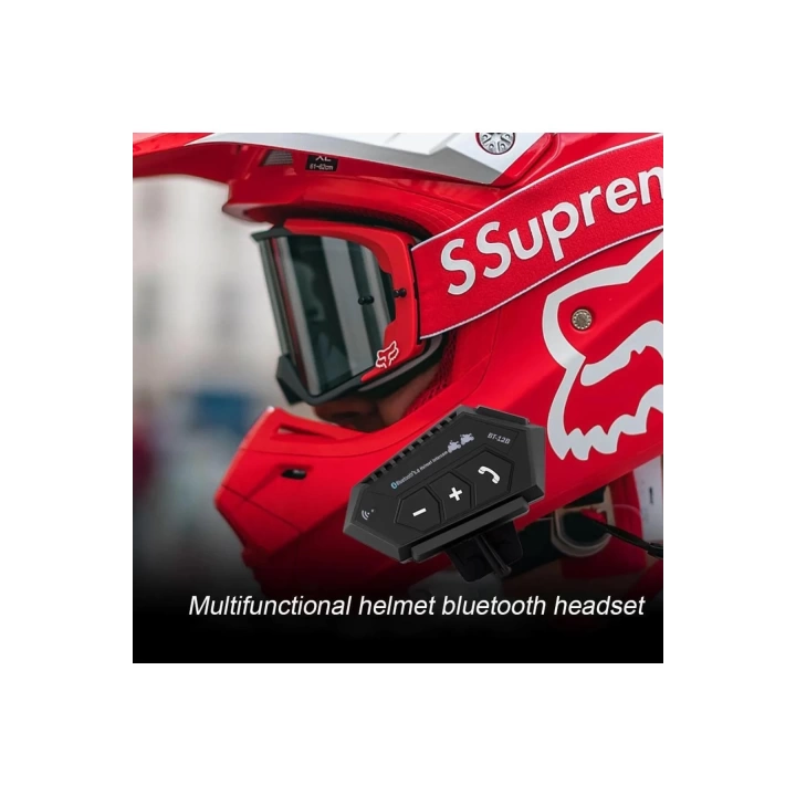 Bt-12b 2 Binici Eşleşme Özellıklı Motosiklet Bluetooth Intercom