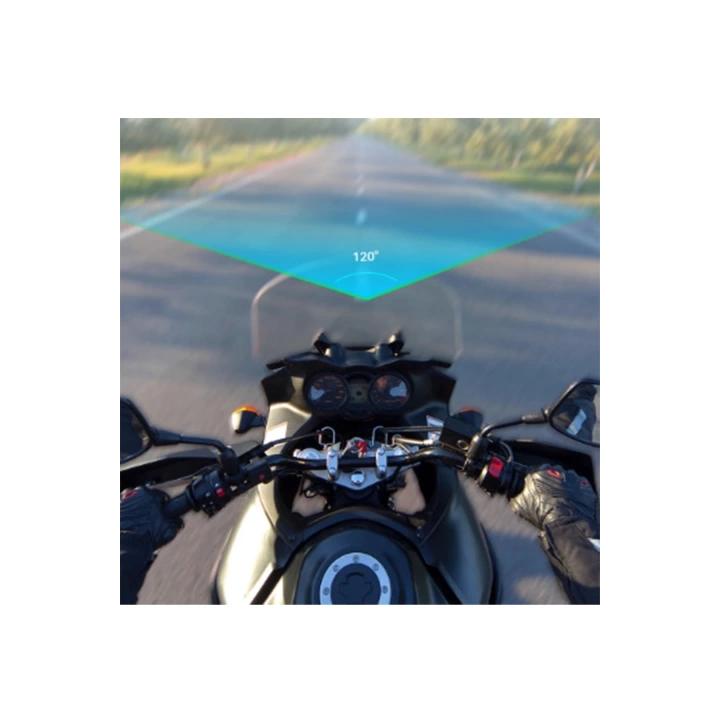 Bt16 Motosiklet Kask Bluetooth Kulaklık 2000 Mah Batarya 1080p Hd Kamera Intercom Kulaklık Su Geçirmez