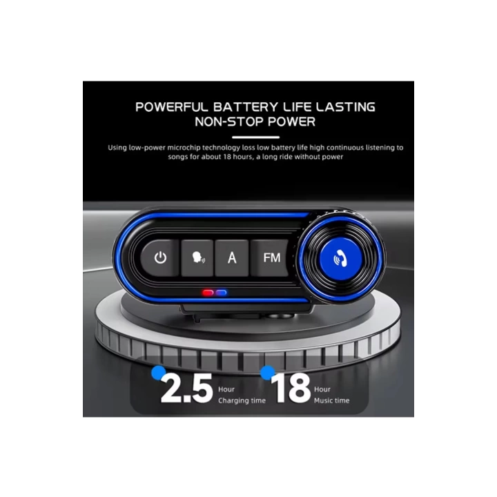 Bt36 Kask Kulaklık Bluetooth Motosiklet Kulaklık Intercom 5.3