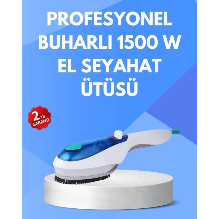 Buharlı Pratik Ütü Seyahat Tipi Kırışıklık Giderici