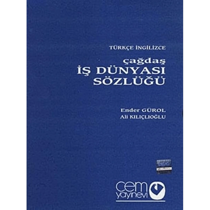 Çağdaş İş Dünyası Sözlüğü (3 Cilt)