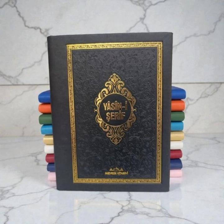 Çanta  Boy Termoderi Kapaklı 128 Sayfa Yasin Siyah