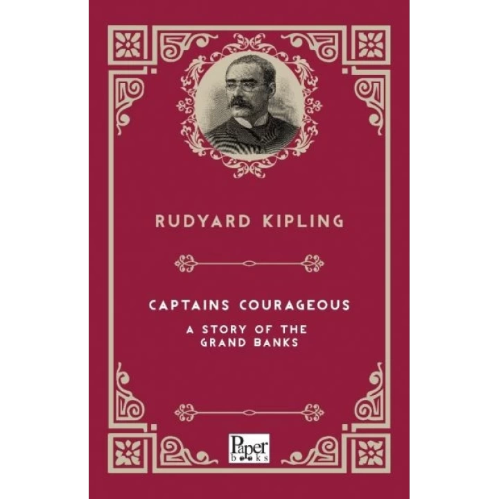 Captains Courageous a Story of the Grand Banks (İngilizce Kitap)