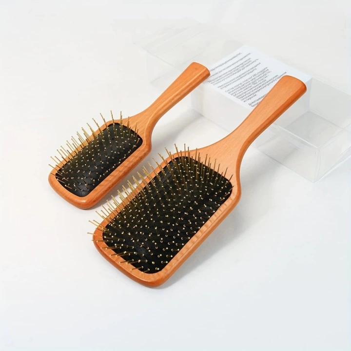 Çelik İğne Uçlu Bambu Tarak 21cm 12li Paket