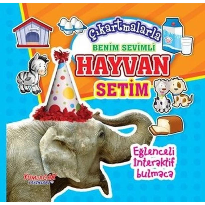 Çıkartmalarla Benim Sevimli Hayvan Setim
