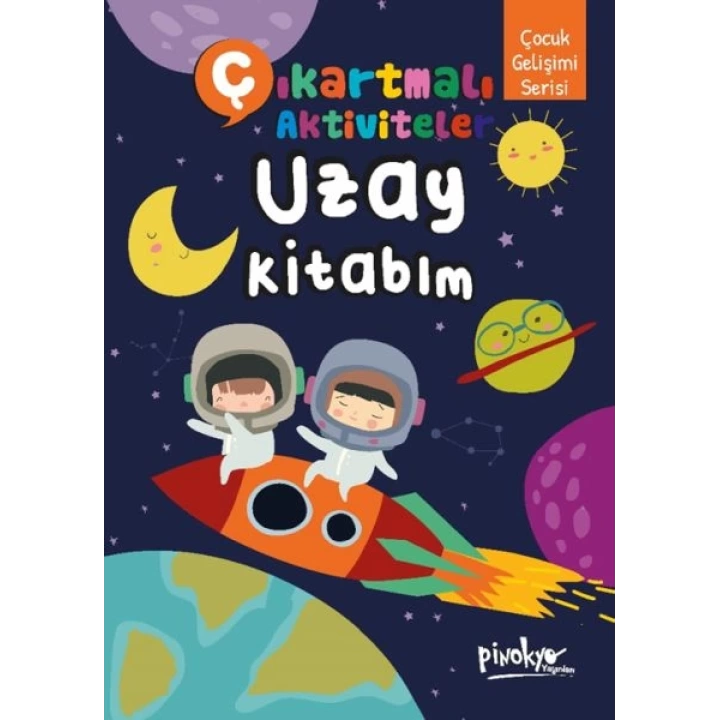 Çıkartmalı Aktiviteler Uzay Kitabım