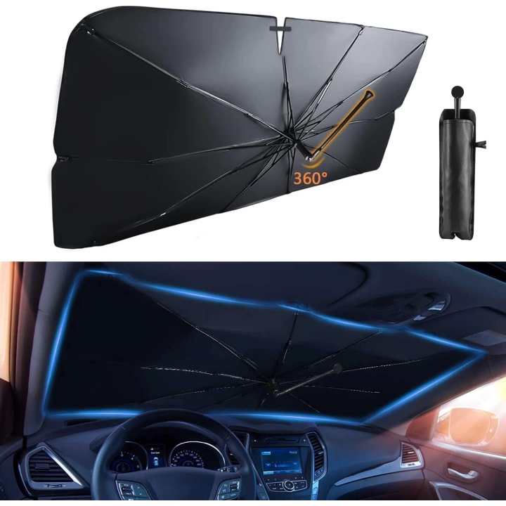 Citroen C3 Aircross, Peugeot 3008, Skoda Kamiq, Seat Ateca, Hyundai Kona Uyumlu Oto Şemsiye