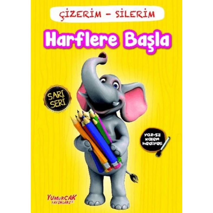 Çizerim Silerim - Harflere Başla