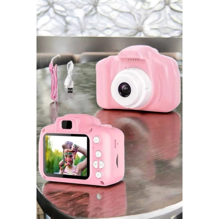 Çocuk Kamerası Dijital 1080P HD Kaliteli Mini Fotoğraf Makinesi Profesyonel