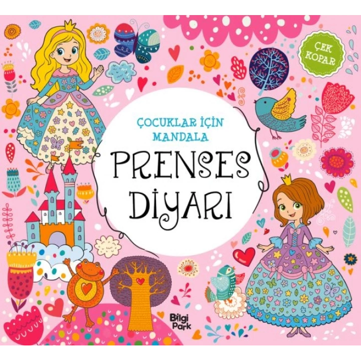 Çocuklar İçin Mandala - Prenses Diyarı