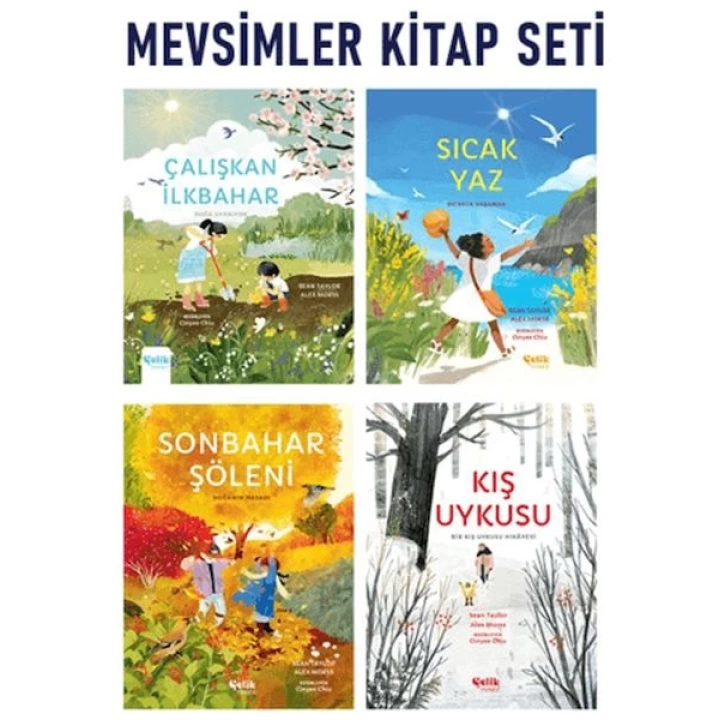 Çocuklar için Mevsimler Kitap Seti