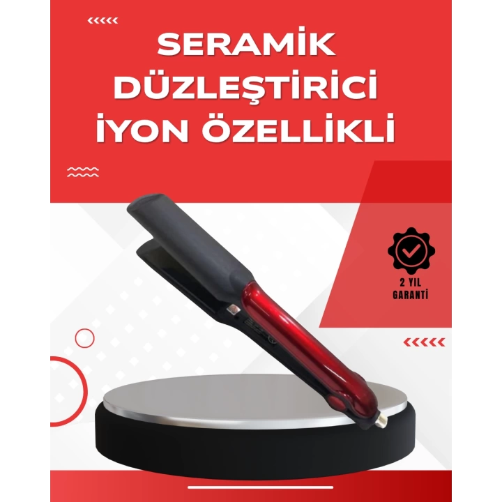 Çok Yönlü Kullanım Sunan Saç Düzleştirici – Düzleştirici ve Hacim Verici