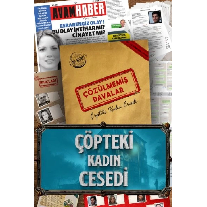 Çöpteki Kadın Cesedi - Dedektif Oyunu
