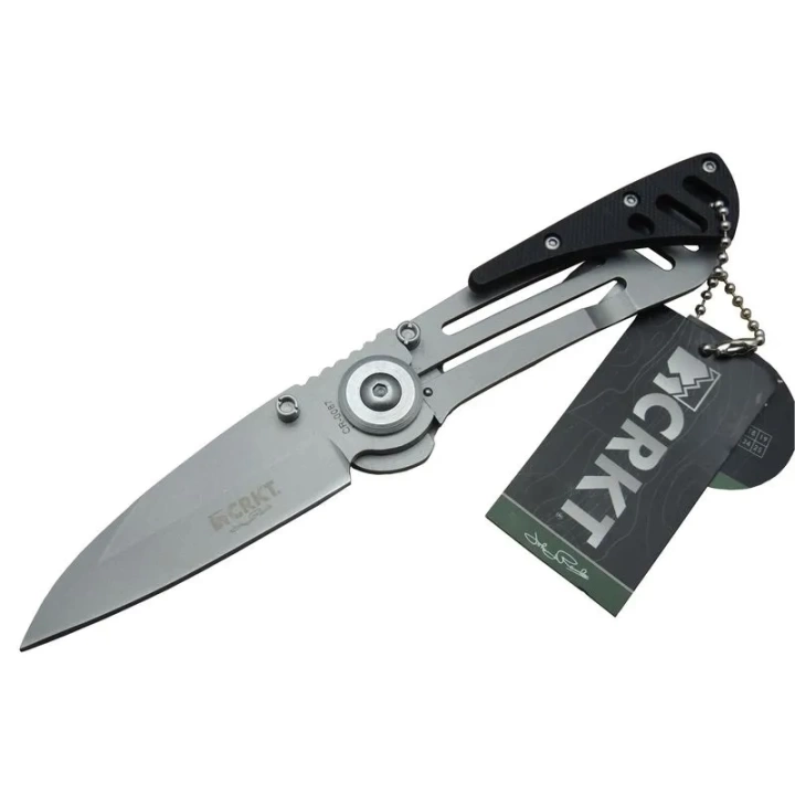 Cr 0087 Bk Kamp Çakı 18 Cm - Metal Saplı, Otomatik, Kılıflı