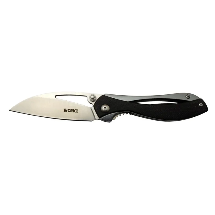 Crkt Pleroma 821a Bk Kamp / Outdoor Çakı 18cm - Manuel, Kemerlikli, Kutulu