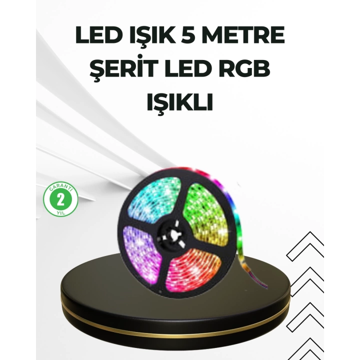 Dekoratif Kumandalı Şerit LED 5 Metre