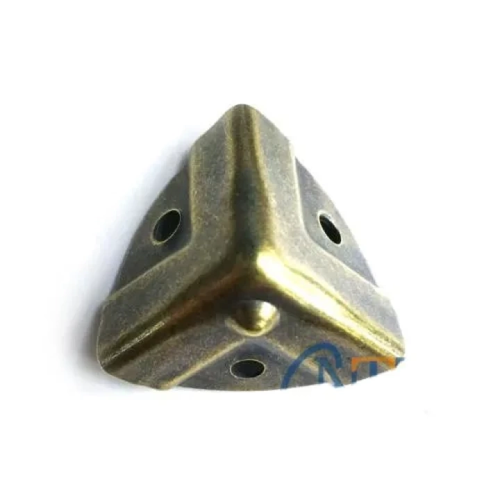 Dekoratif, Kutu, Sandık Köşesi - 35x22 Mm, Küçük, Antik, 1 Adet