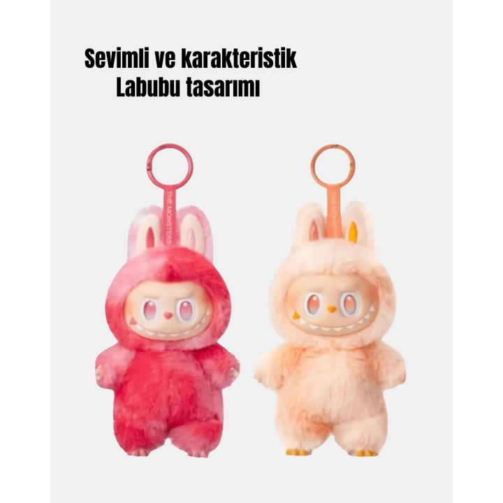 Dekoratif Labubu Karakter Figürü – Kaliteli Peluş Malzeme