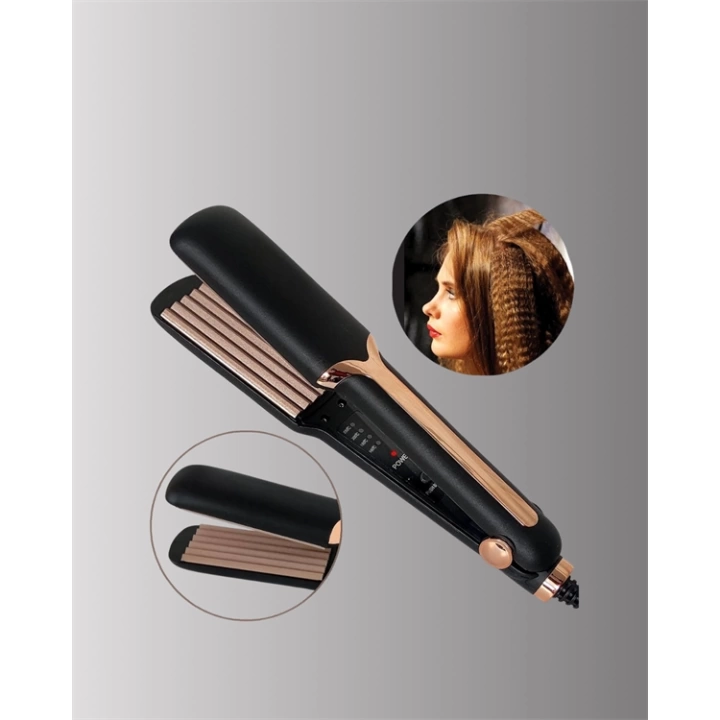 DEMPOWER DP-134 Saç Tost Makinesi 220°C Isı Ayarlı, 360° Dönebilen Kablo