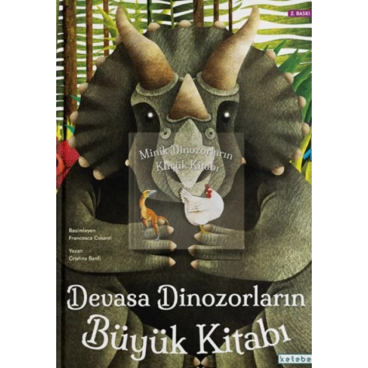 Devasa Dinozorların Büyük Kitabı & Minik Dinozorların Küçük Kitabı