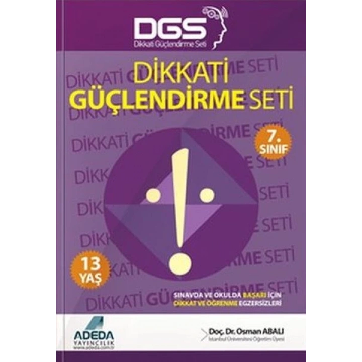 Dikkati Güçlendirme Seti - 7. Sınıf - 13 Yaş