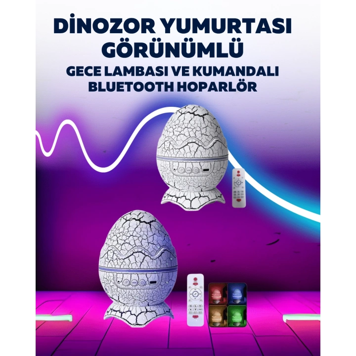 Dinazor Yumurta Gece Lambası
