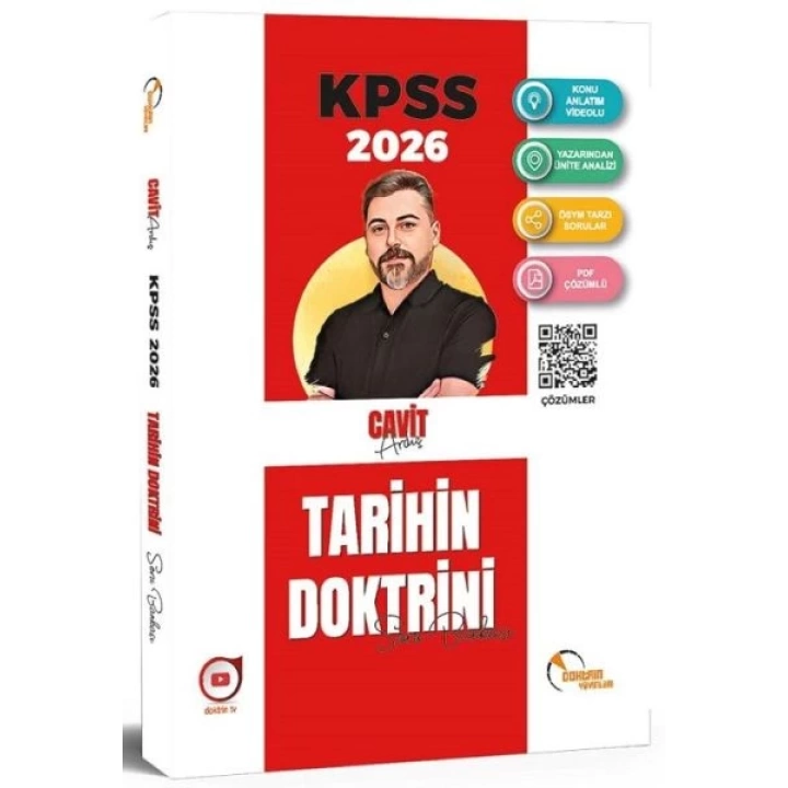 Doktrin 2026 KPSS Tarihin Doktrini Soru Bankası Çözümlü