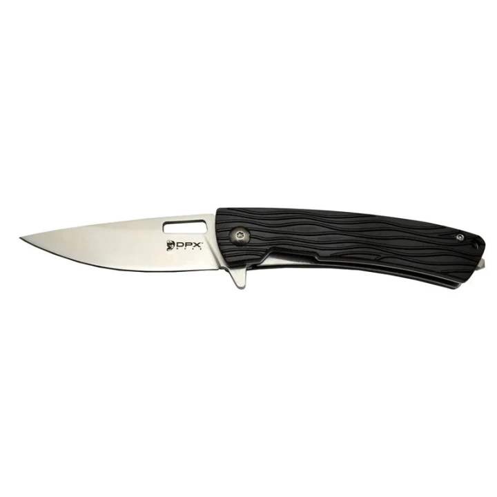 Dpx Gear Aculus F004 Bk Siyah Kurtarma / Kamp Çakı 18cm - Yarı Otomatik, Cam Kırma Aparatlı, Kemerlikli, Kutulu