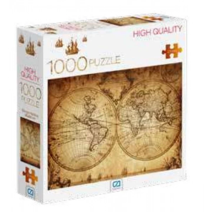 Dünya Haritası Puzzle 1000