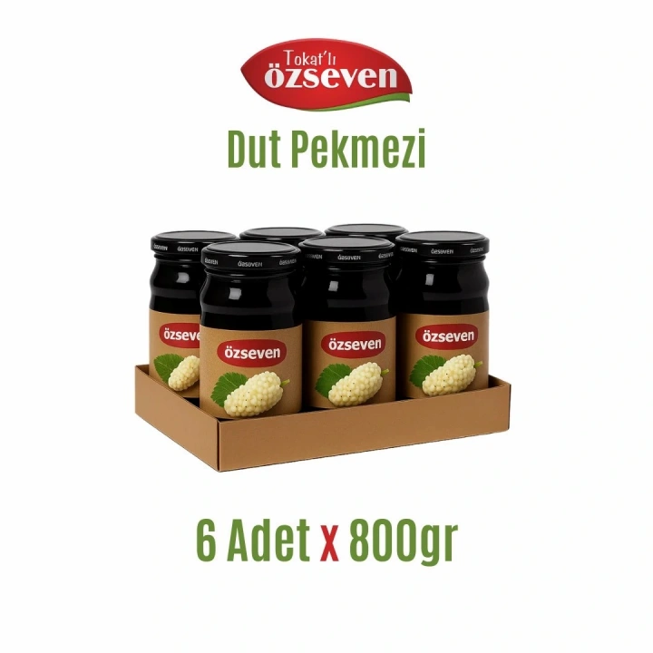 Dut Pekmezi 1Koli (6Adet x 800gr)