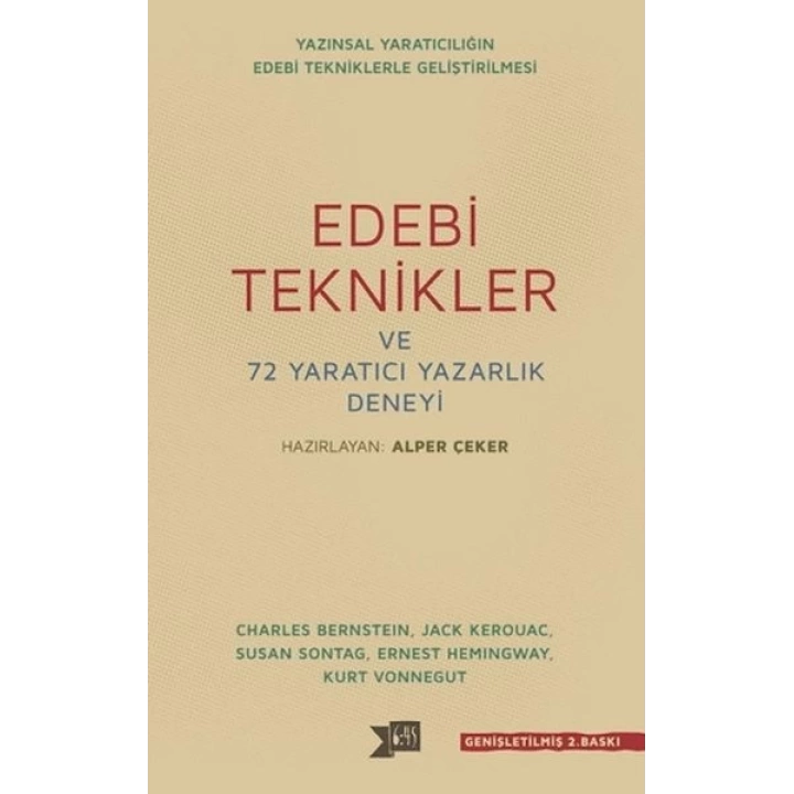 Edebi Teknikler ve 72 Yaratıcı Yazarlık Deneyi