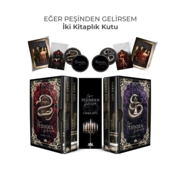 Eğer Peşinden Gelirsem Serisi - İki Kitaplık Kutu (Ciltli)