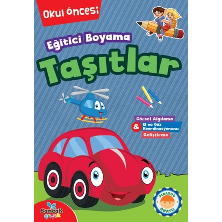 Eğitici Boyama - Taşıtlar