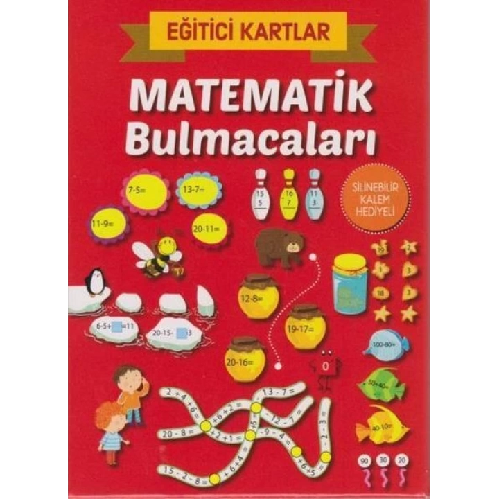 Eğitici Kartlar Matematik Bulmacaları