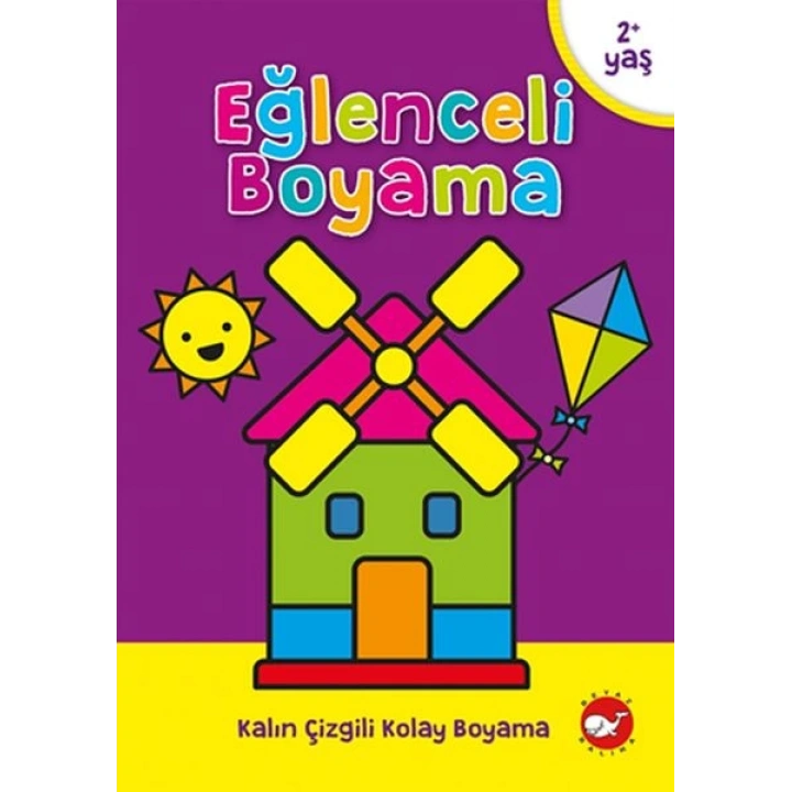 Eğlenceli Boyama - Kalın Çizgili Kolay Boyama