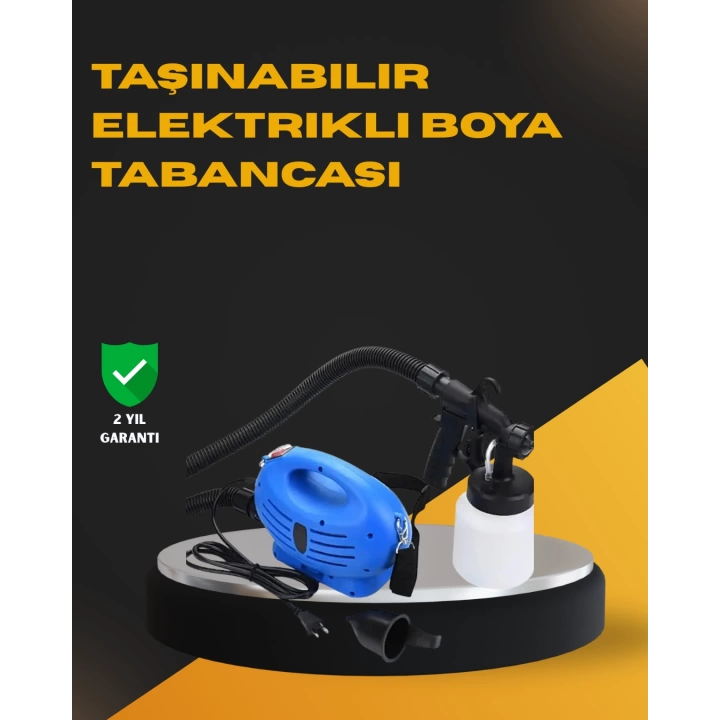 Elektrikli Boya Püskürtme Cihazı – İç ve Dış Mekan Kullanımına Uygun
