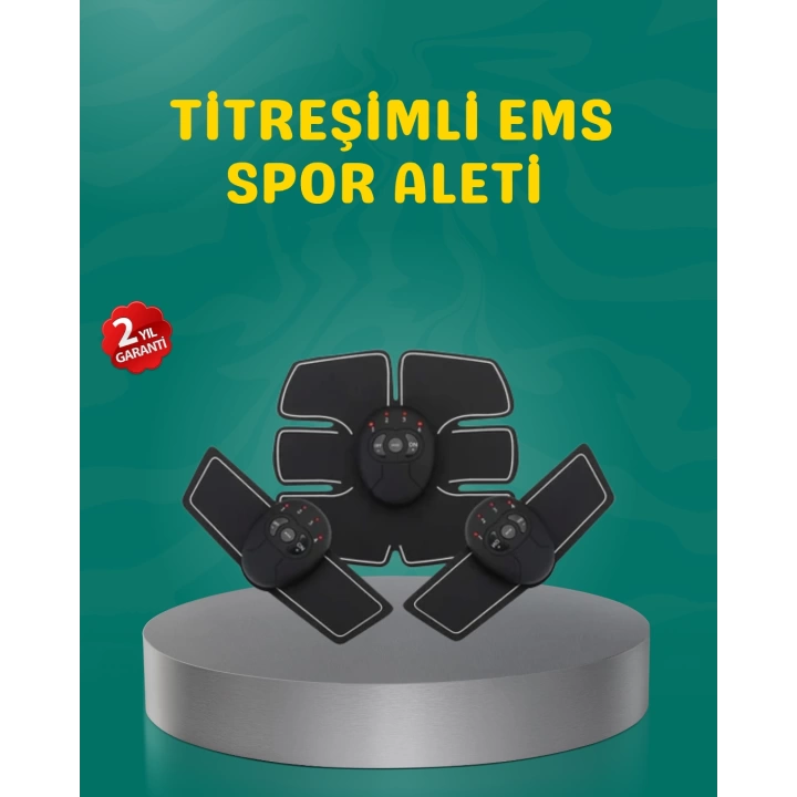 EMS Titreşimli Spor Cihazı Kas Geliştirme ve Yağ Yakma 2025 Seri Orijinal