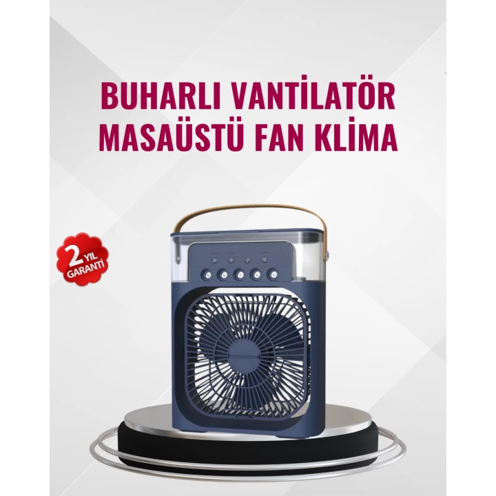 Enerji Tasarruflu Sessiz Çalışan Taşınabilir Soğutma Fanı