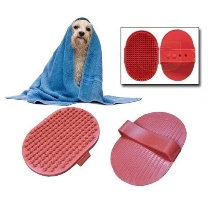 Ergonomik Masajlı Evcil Hayvan Kedi Köpek Yıkama Fırçası Aparatı