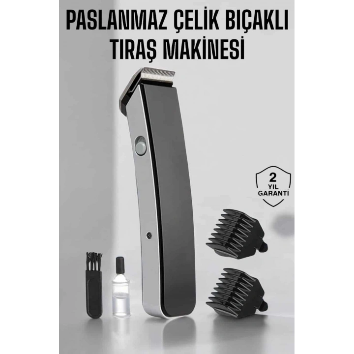 Erkeklere Özel Tıraş Makinesi Kablosuz ve Hassas Kesim